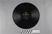 藏品(Parlophone出品編號E-1939官方制定歌曲《臺灣警察歌、蕃界警備壯丁歌》蟲膠唱片)的圖片