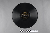 藏品(EAGLE鷹標編號「N144」日語流行歌《支那之夜、蘇州夜曲》蟲膠唱片)的圖片