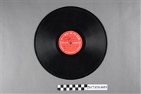 藏品(IMPERIAL帝國唱片公司飛行機商標出品編號4143管弦樂演奏曲《聯合國國歌、聯合國國歌及分列式》蟲膠唱片)的圖片