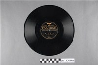 藏品(POLYDOR唱片公司出品編號337 流行歌《酋長的女兒、繁盛的椰子樹(回家調)》蟲膠唱片)的圖片