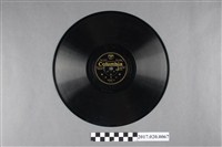 藏品(古倫美亞出品編號80097笑科講古《陳水螺、張機關》蟲膠唱片)的圖片