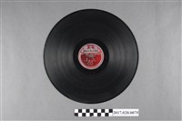 藏品(日蓄(東洋)出品編號「台特24」臺灣本土戲曲《三伯英臺(讀書起)(七、八)》蟲膠唱片)的圖片