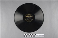 藏品(利家出品編號T61臺灣本土戲曲《英台拜墓(上、下)》蟲膠唱片)的圖片