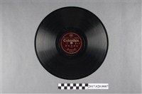 藏品(古倫美亞出品編號80324臺灣本土戲曲《祝母思英臺(上、下)》蟲膠唱片)的圖片
