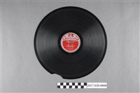 藏品(日蓄(東洋) 出品編號「台特14」臺灣本土戲曲《三伯探讀書記(一、二)》蟲膠唱片)的圖片