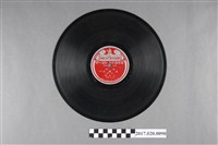 藏品(日蓄(東洋) 出品編號「台特2」臺灣本土戲曲《呂蒙正(打擊)(三、四)》蟲膠唱片)的圖片