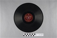 藏品(古倫美亞出品編號80199歌仔戲《周成過台灣(其一、其二)》蟲膠唱片)的圖片