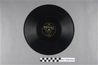 藏品(利家出品編號「T150」歌仔戲《月裡尋夫：二集周成渡台灣(其三、其四)》蟲膠唱片)的圖片