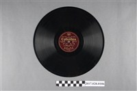 藏品(古倫美亞出品編號80198歌仔戲《義妻賢妾：趙氏求乞(二、三)》蟲膠唱片)的圖片