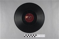 藏品(古倫美亞出品編號80233歌仔戲《四本義妻賢妾：蔡員外身亡(其一、其二)》蟲膠唱片)的圖片