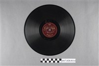 藏品(古倫美亞出品編號80262歌仔戲《六本義妻賢妾：趙氏千里尋夫(其一、其二)》蟲膠唱片)的圖片