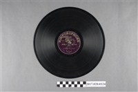 藏品(日蓄鷹標出品編號F15京音《百花亭貴妃醉酒(上、下)》蟲膠唱片)的圖片