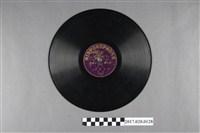 藏品(日蓄鷹標出品編號F96北管小曲《望夫想思(上、下)》蟲膠唱片)的圖片