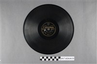 藏品(古倫美亞出品編號80083歌仔戲《陳三磨鏡(一、二)》蟲膠唱片)的圖片