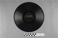 藏品(古倫美亞出品編號80085歌仔戲《陳三磨鏡(五、六)》蟲膠唱片)的圖片