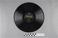 藏品(古倫美亞出品編號80021歌謠《十步送哥(上、下)》蟲膠唱片)的圖片