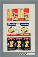 藏品(Cornelia等蘆筍罐頭外銷商標)的圖片