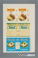 藏品(MONTIEM等蘆筍罐頭外銷商標)的圖片