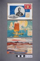 藏品(臺灣總督府發行大正12年4月16日發行皇太子臺灣行啟紀念彩色官方明信片)的圖片