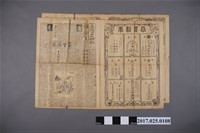 藏品(臺灣日日新報社《臺灣日日新報5期》大正9年1月1日33、34、39、40版)的圖片