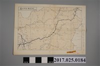 藏品(〈7萬5千分之1霧社附近概略圖〉)的圖片