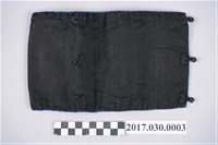 藏品(客家黑色素面褡褳袋)的圖片