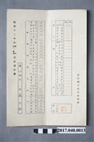 藏品(蘇百齡新竹州立新竹中學校昭和12年度學年成績通知單)的圖片