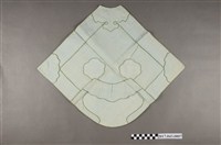 藏品(水藍色棉布素面肚兜)的圖片