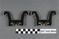 藏品(如意雲形繡片組)的圖片