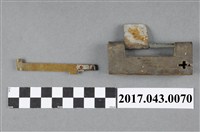 藏品(銅鎖組(含鑰匙))的圖片
