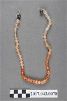 藏品(紅玉髓珠鍊頸飾)的圖片