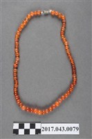 藏品(紅玉髓珠鍊頸飾)的圖片
