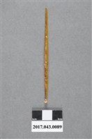 藏品(鎏金螺旋耳挖簪)的圖片