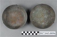 藏品(天平秤用銅製秤盤組)的圖片