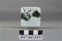 藏品(描金松鶴紋茶杯)的圖片