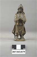 藏品(銅鑄武士立像)的圖片