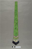 藏品(綠絲緞緹花劍帶)的圖片