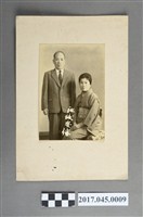 藏品(林修文臺北二中老師池城安伴夫婦合照)的圖片