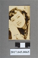 藏品(李香蘭明星卡)的圖片