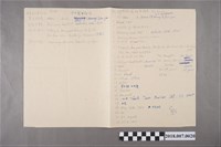 藏品(文鍵移民簽證英文練習手稿)的圖片