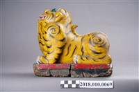 藏品(木雕虎爺像)的圖片