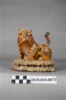 藏品(木雕虎爺像)的圖片