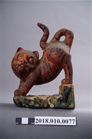 藏品(木雕虎爺像)的圖片