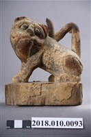 藏品(木雕虎爺像)的圖片