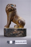 藏品(木雕虎爺像)的圖片