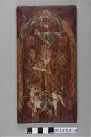 藏品(木刻彩繪姜子牙像)的圖片