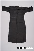 藏品(黑色七分袖女旗袍)的圖片