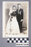 藏品(何仁傑與王美麗結婚照)的圖片