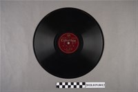 藏品(臺灣古倫美亞唱片公司發行編號80225《流行小曲：蓮英嘆世》蟲膠唱片)的圖片