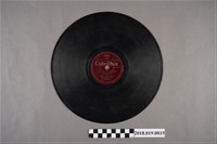 藏品(臺灣古倫美亞唱片公司發行編號80309《新歌劇：桃花泣血記(其三)、(其四)》蟲膠唱片)的圖片